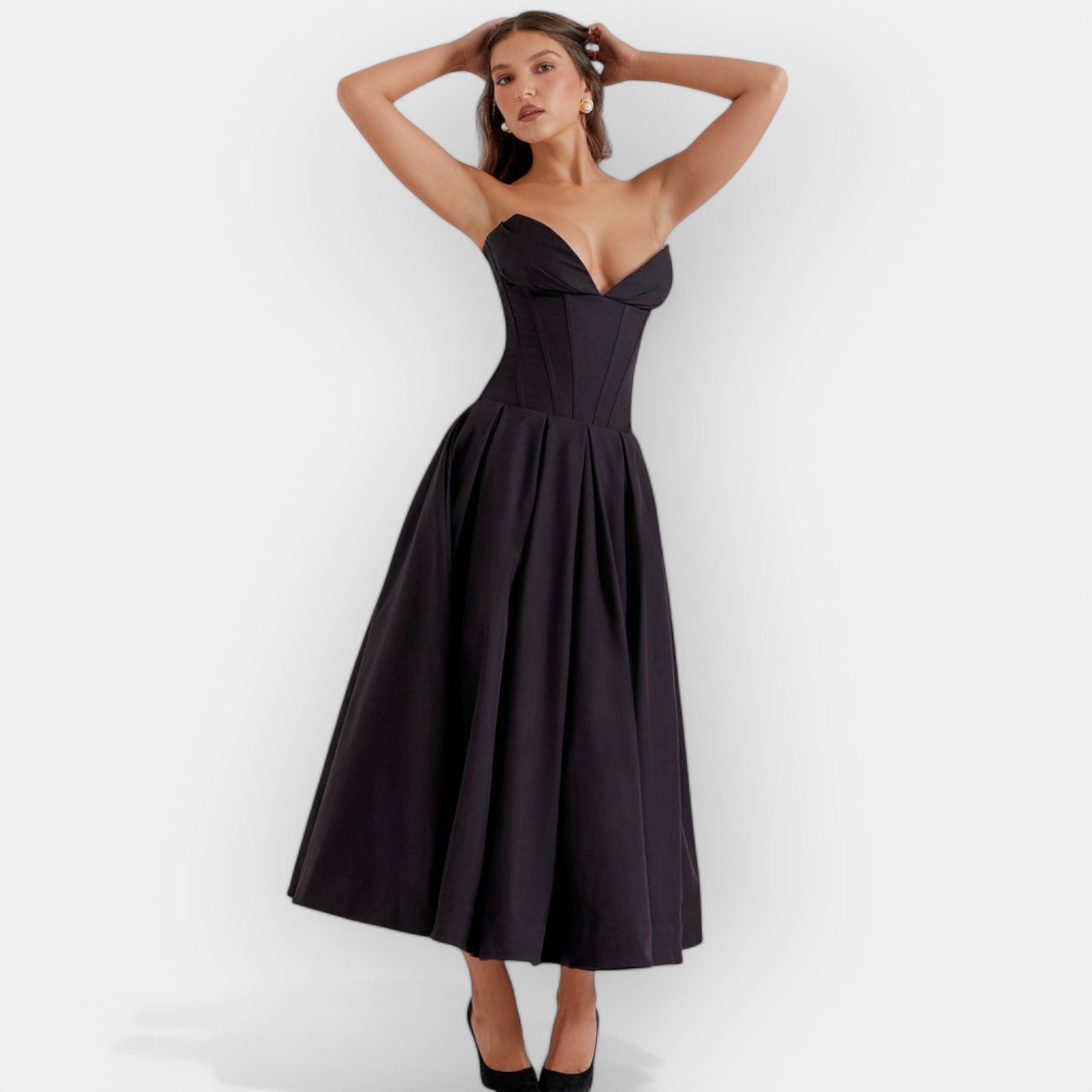Rochie lungă de prințesă