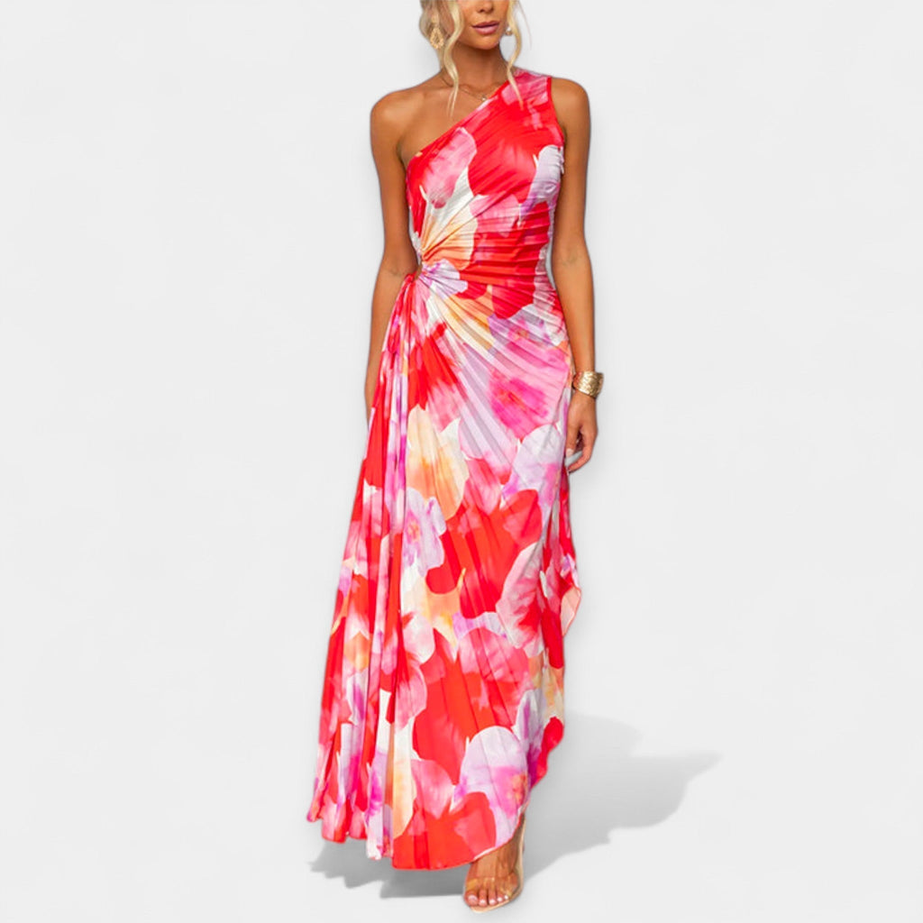 Rochie cu design asimetric