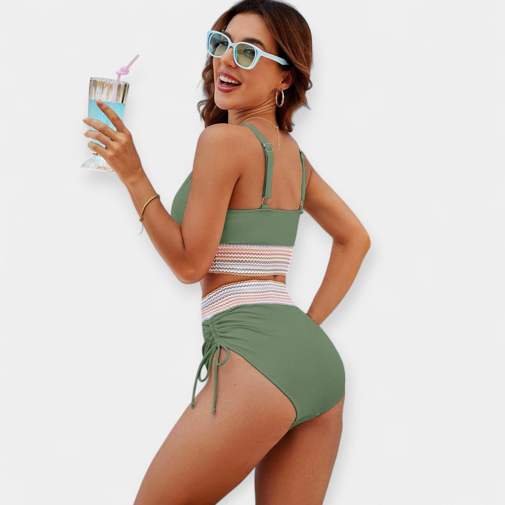 High Waist Bikini with Support