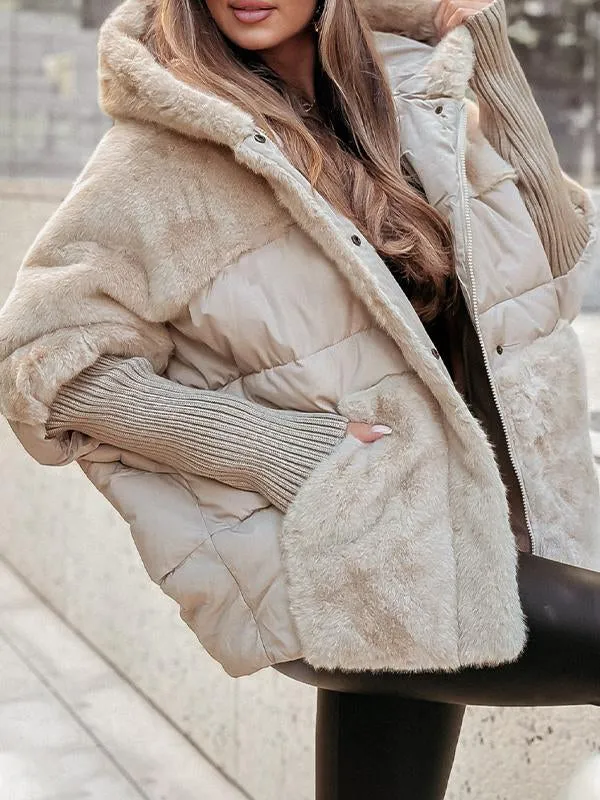 Ava - Jachetă pufoasă elegantă