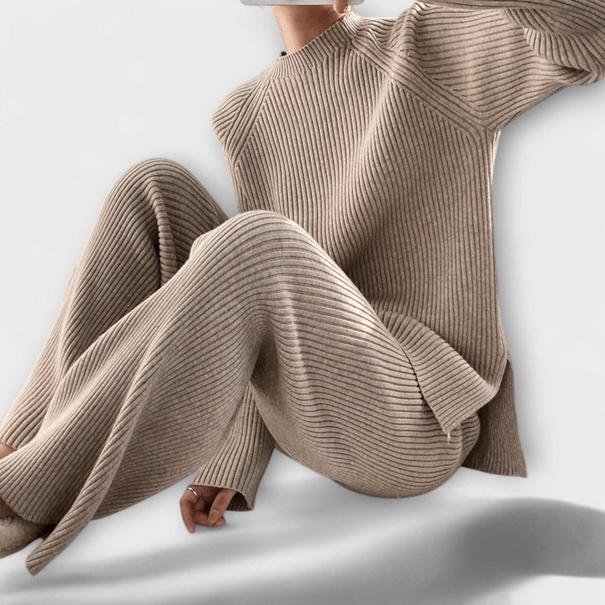 Eglė - 2-Piece Canelado Cosy Set