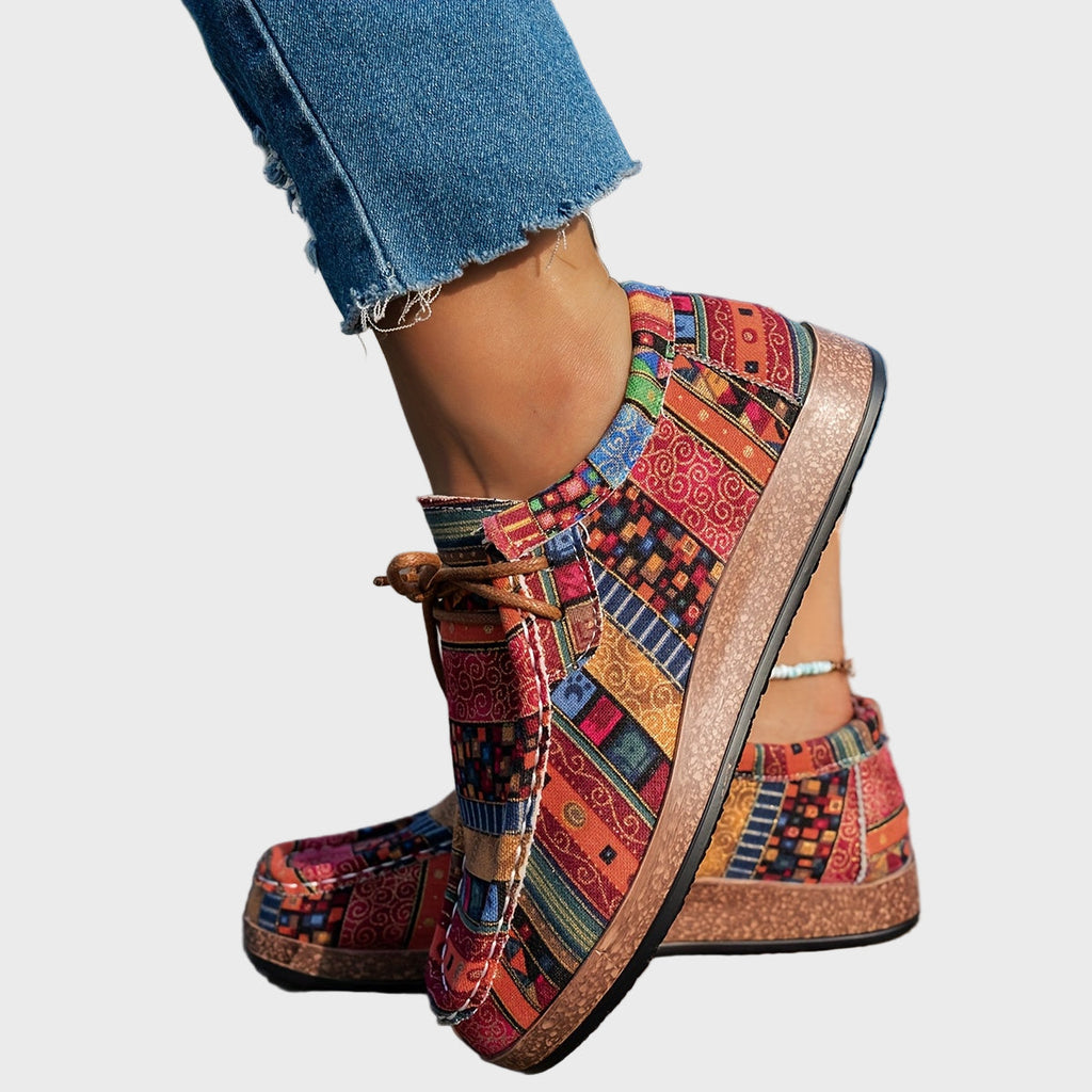 Pantofi Boho Multicolori