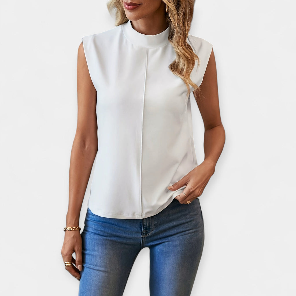 Top elegant fără mâneci