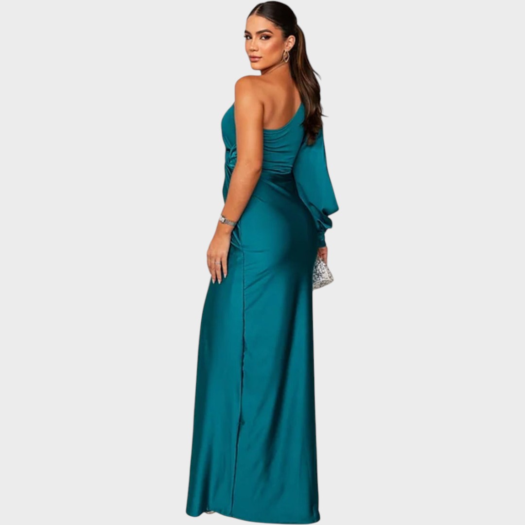 Rasa – Rochie lungă elegantă cu un umăr