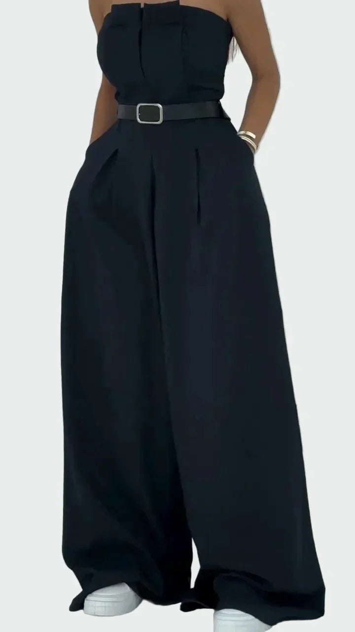 Salopetă și sacou elegant și modern