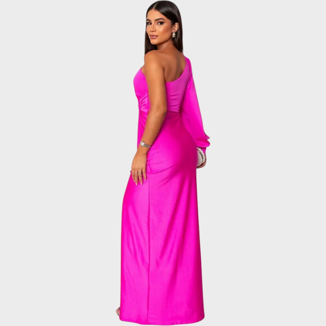 Rasa – Rochie lungă elegantă cu un umăr