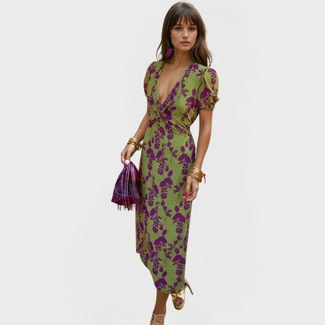 Rochie elegantă cu flori