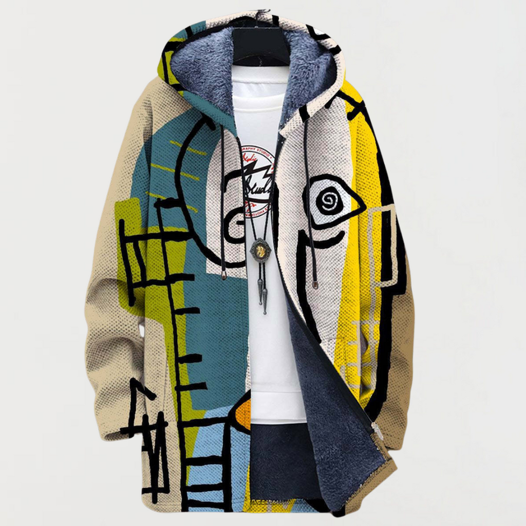 Jackets with Abstract Pattern