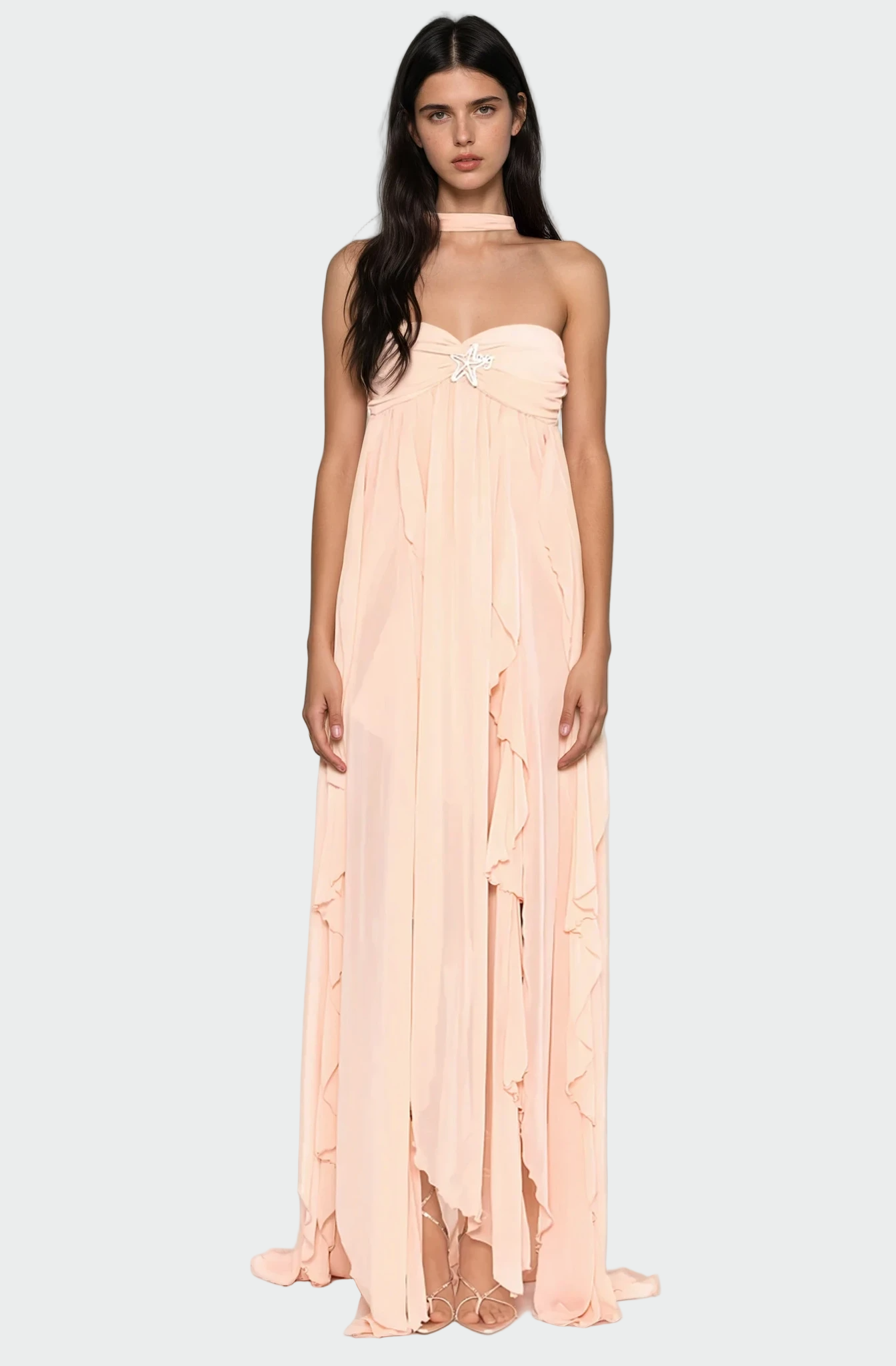 Rochie maxi Ažailos
