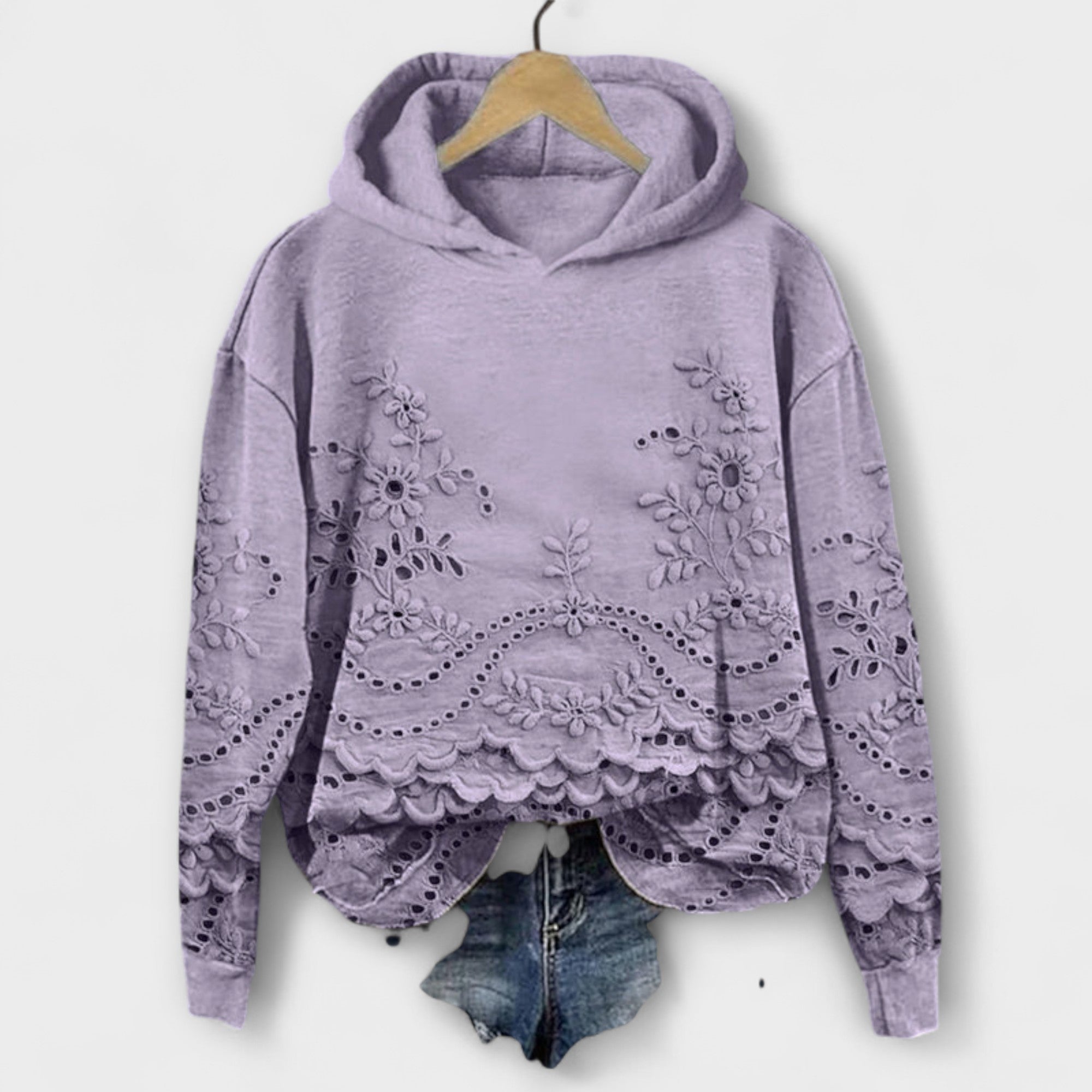 Grace – Hanorac vintage cu model floral