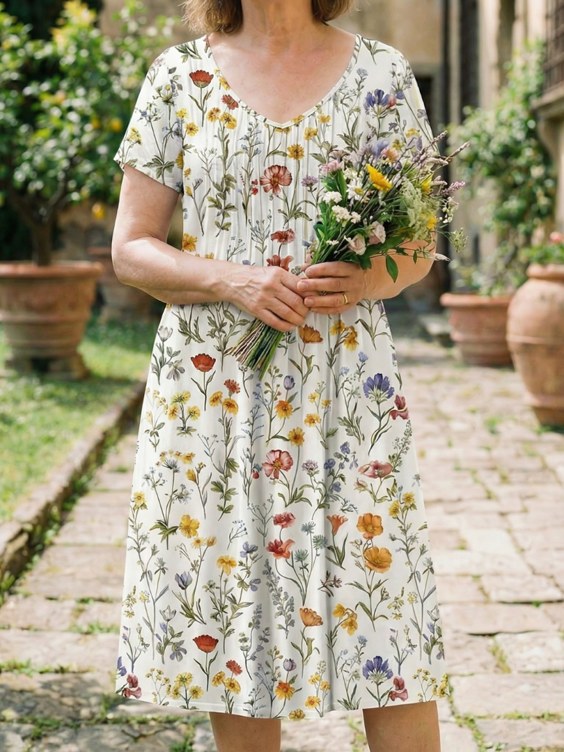 Florence | Rochie câmp de flori sălbatice