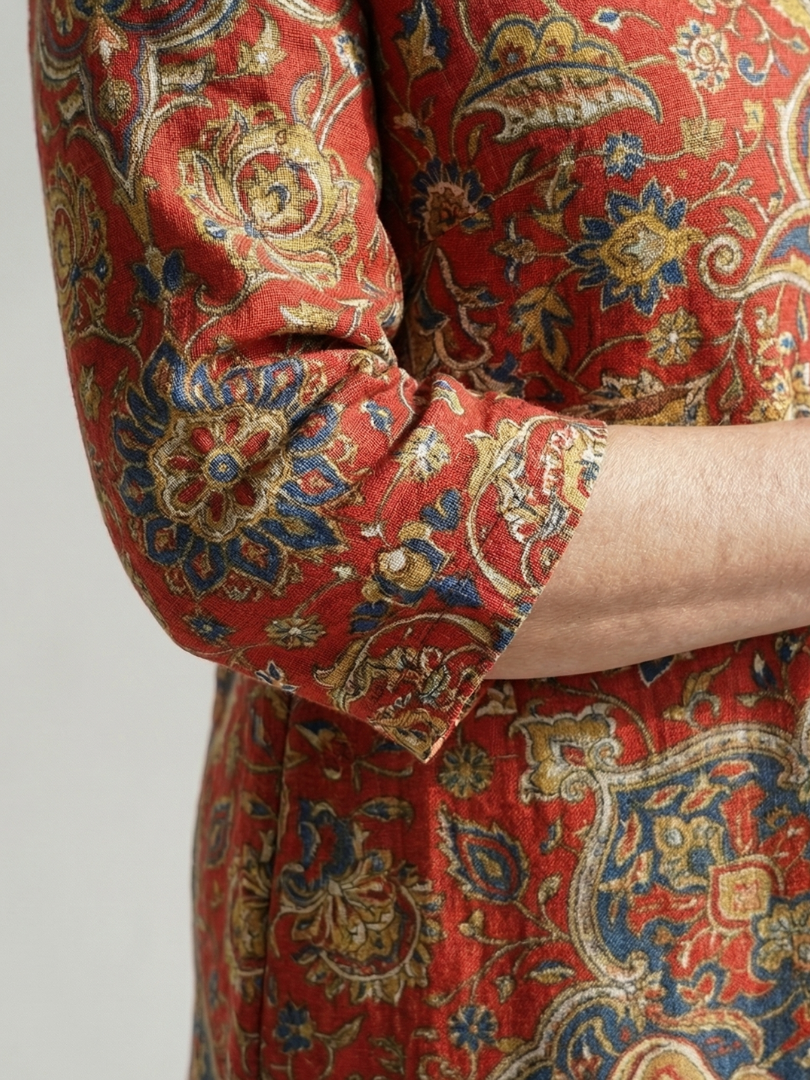 Carter | Rochie Midi Patchwork cu Ușurință