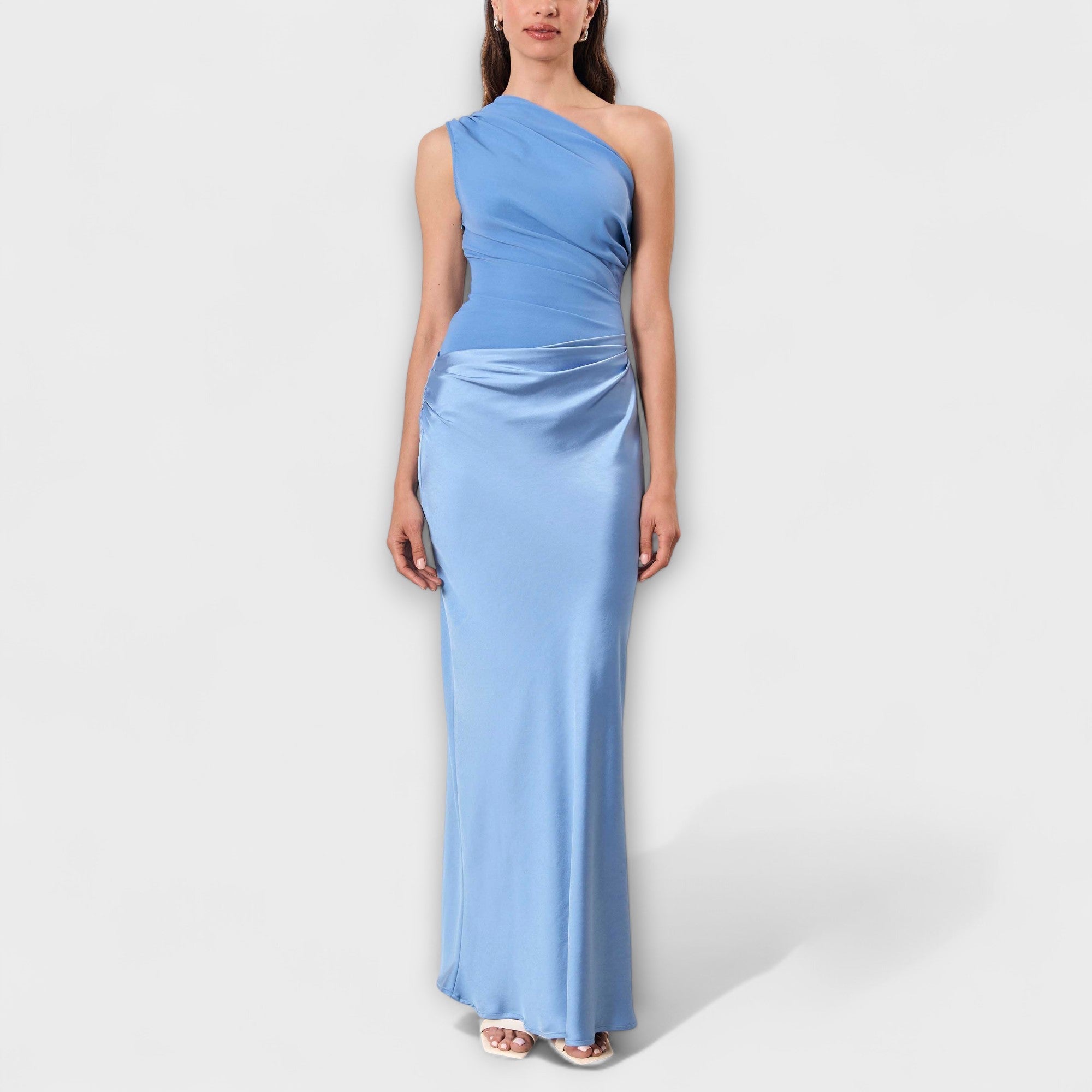Rochie maxi cu bretele deschise