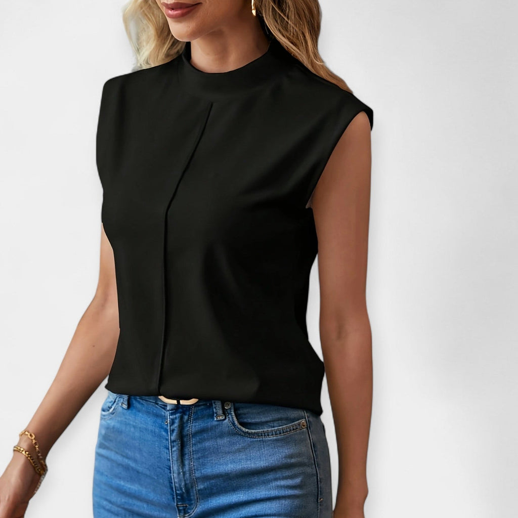 Top elegant fără mâneci