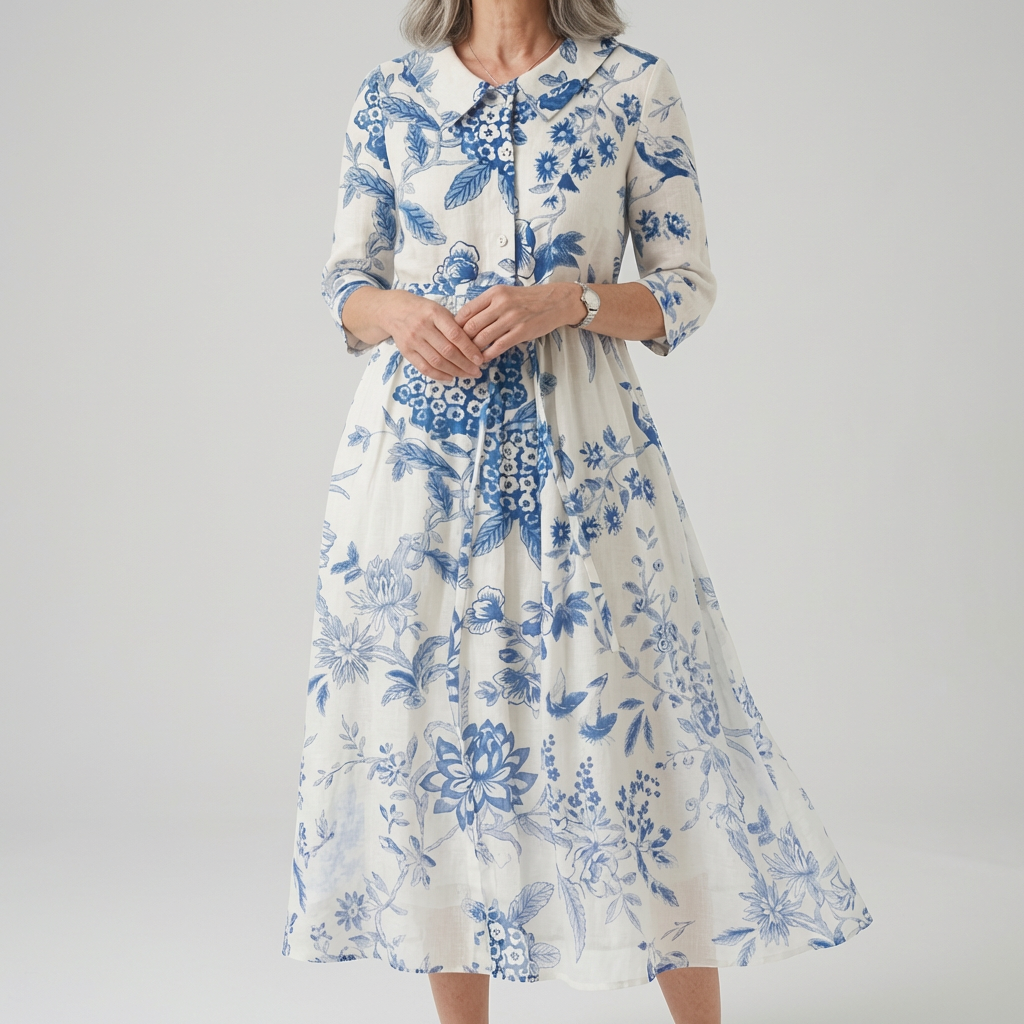 Elena - Floral Grace Dress