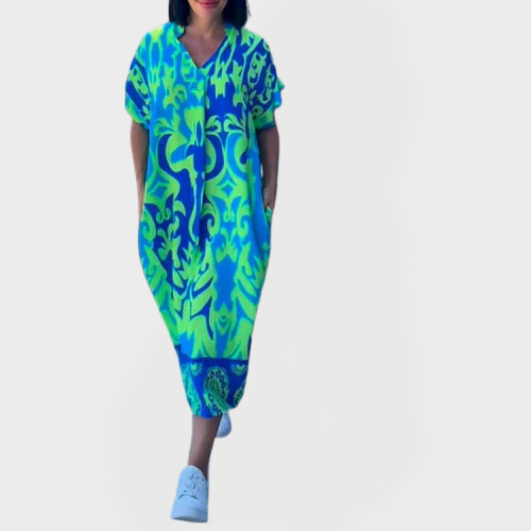 Rochie elegantă cu buzunare