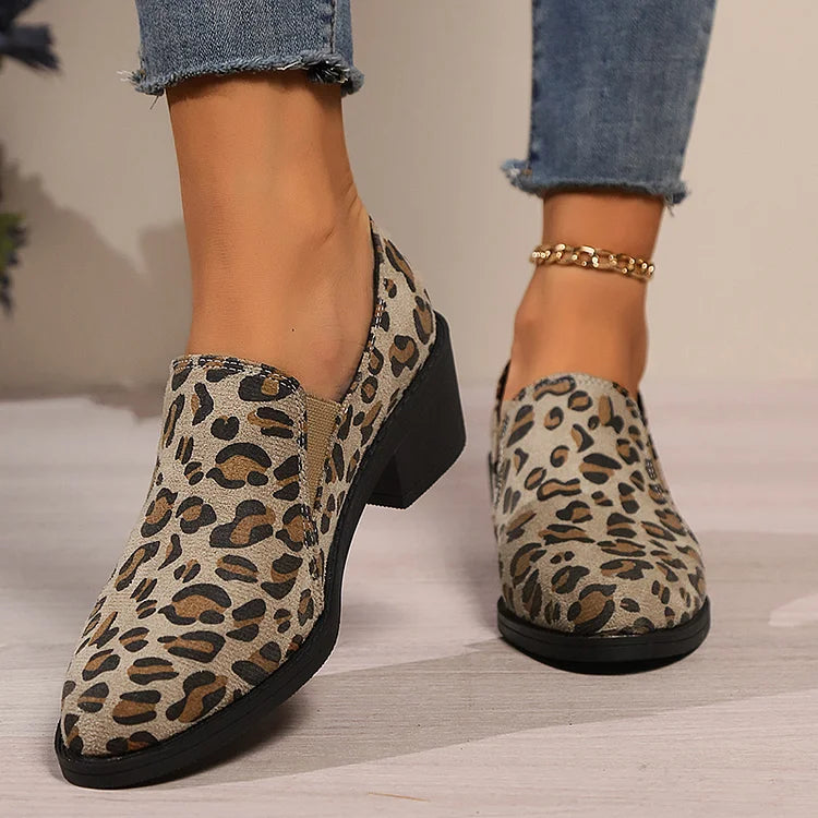 Angélique™ | Mocasin Leopard