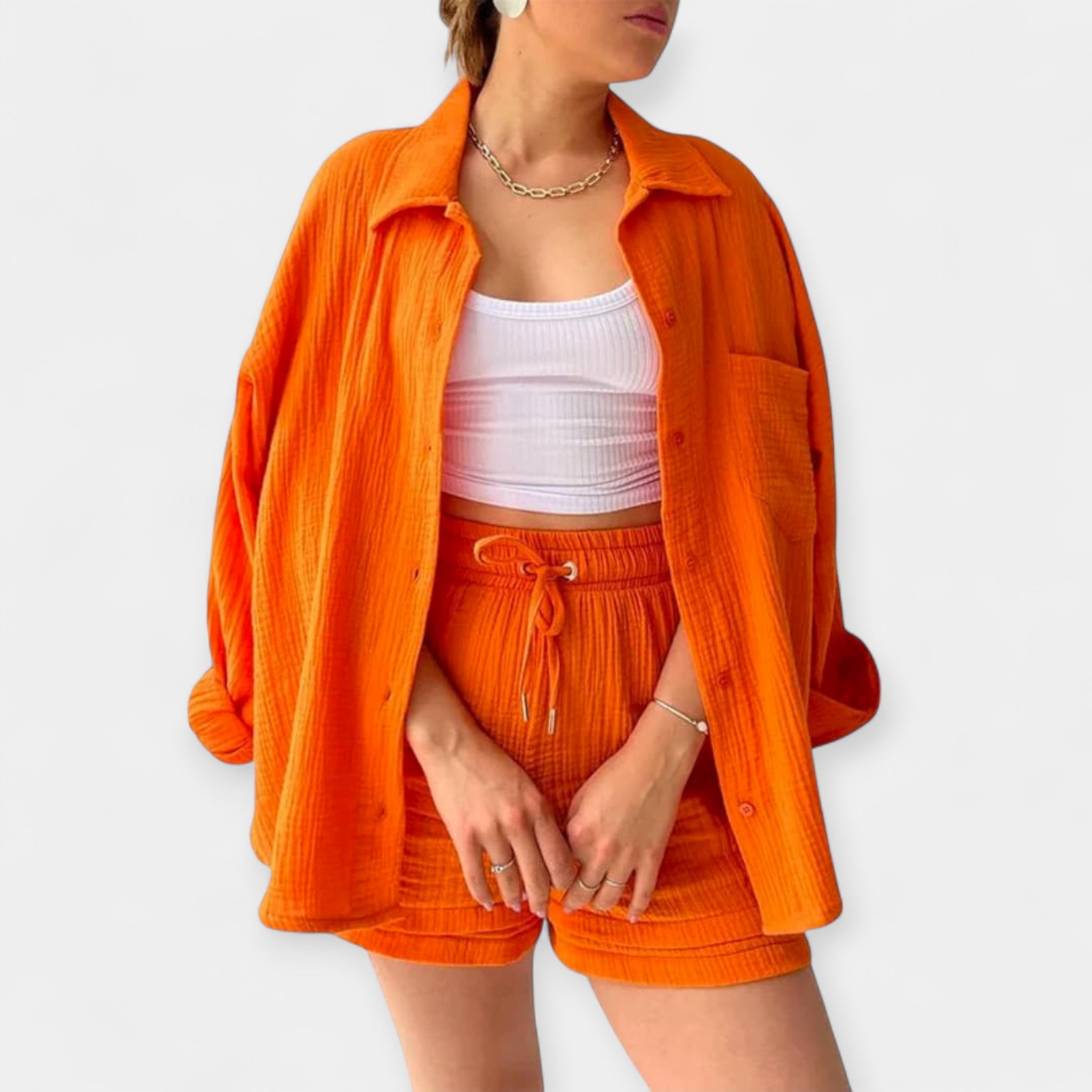 Set de vară din două piese Topaz și pantaloni scurți