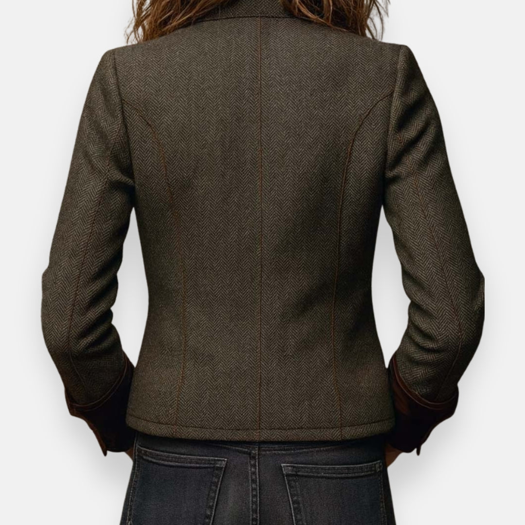 Matilde™ | Sacou clasic din tweed 