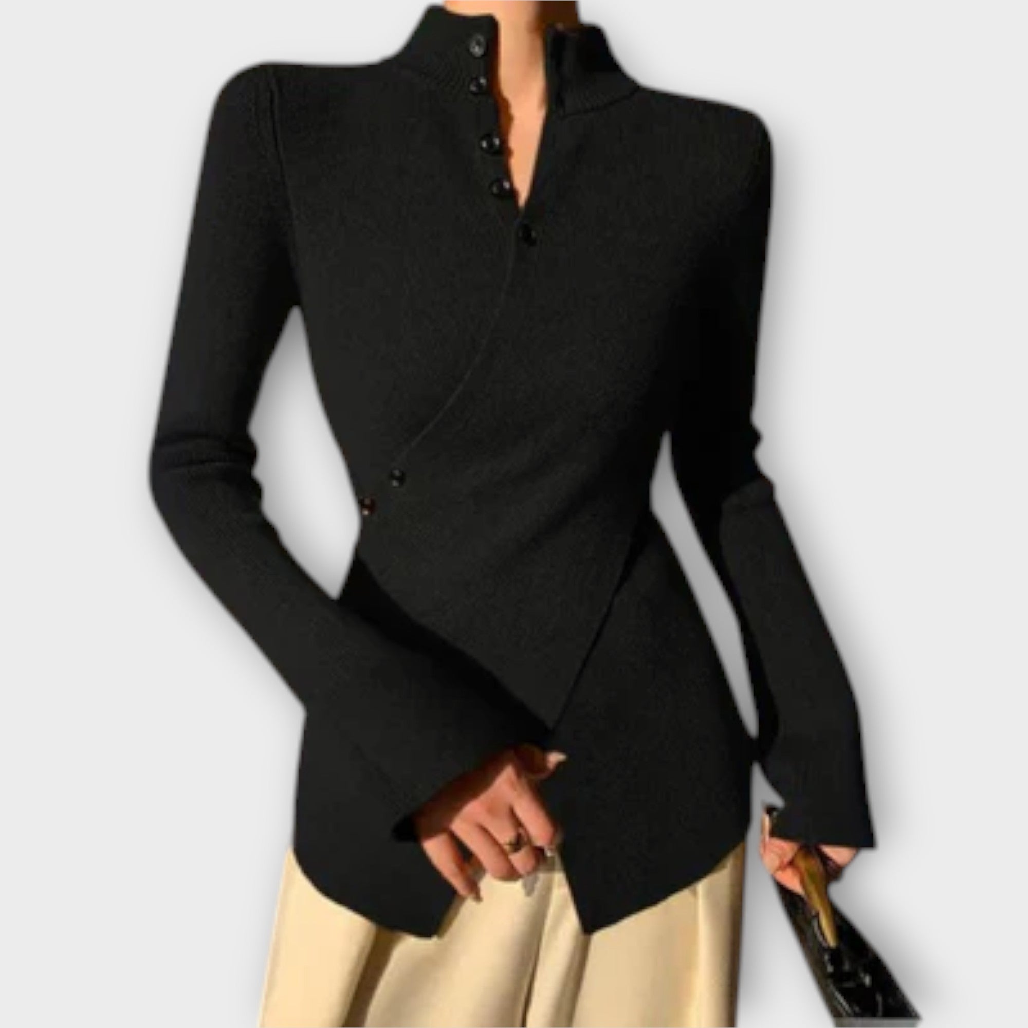 Michiko – Elegant Slim Fit Sweater