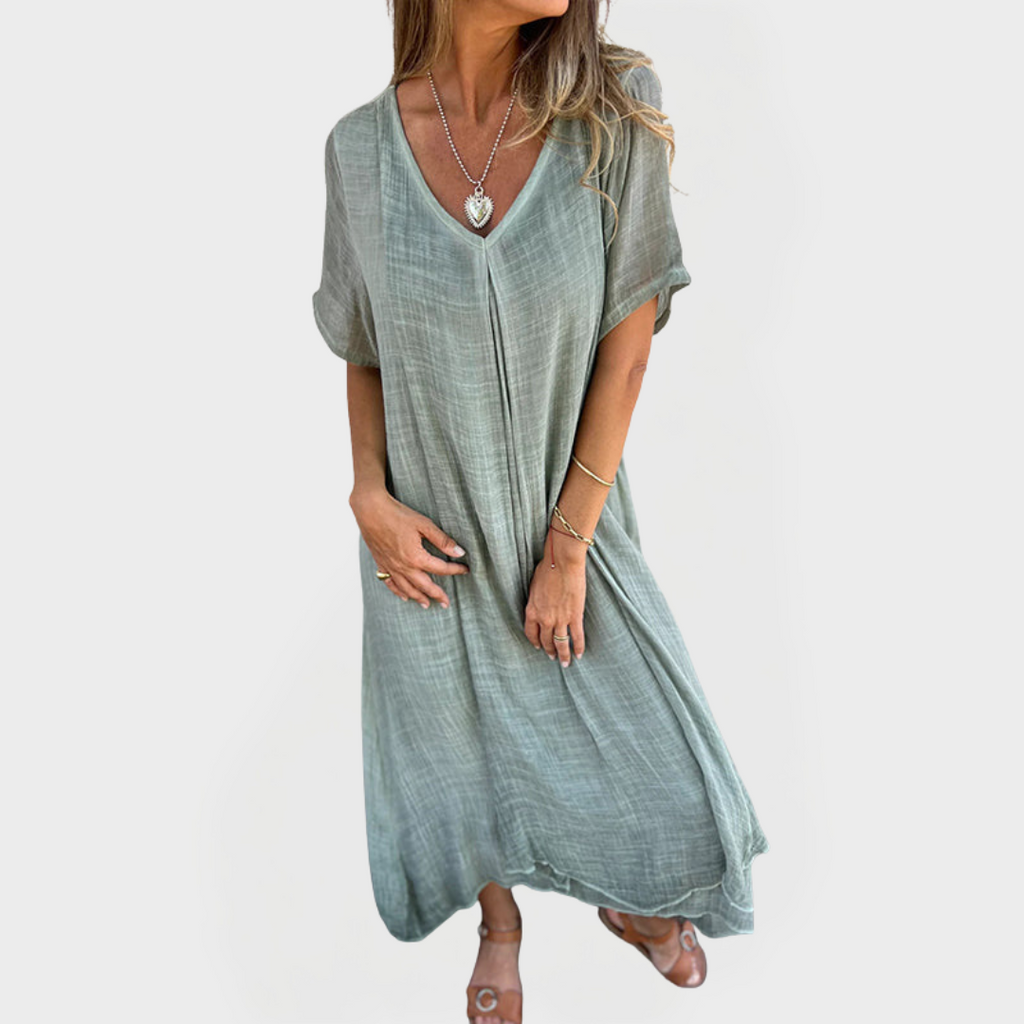 V-neck Dress