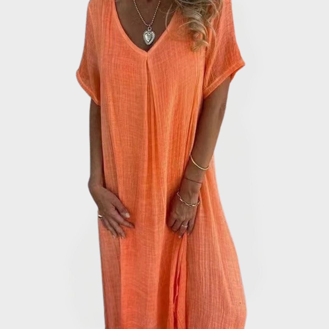 V-neck Dress