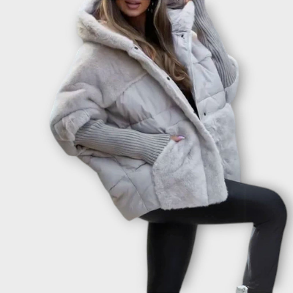 Ava - Jachetă pufoasă elegantă