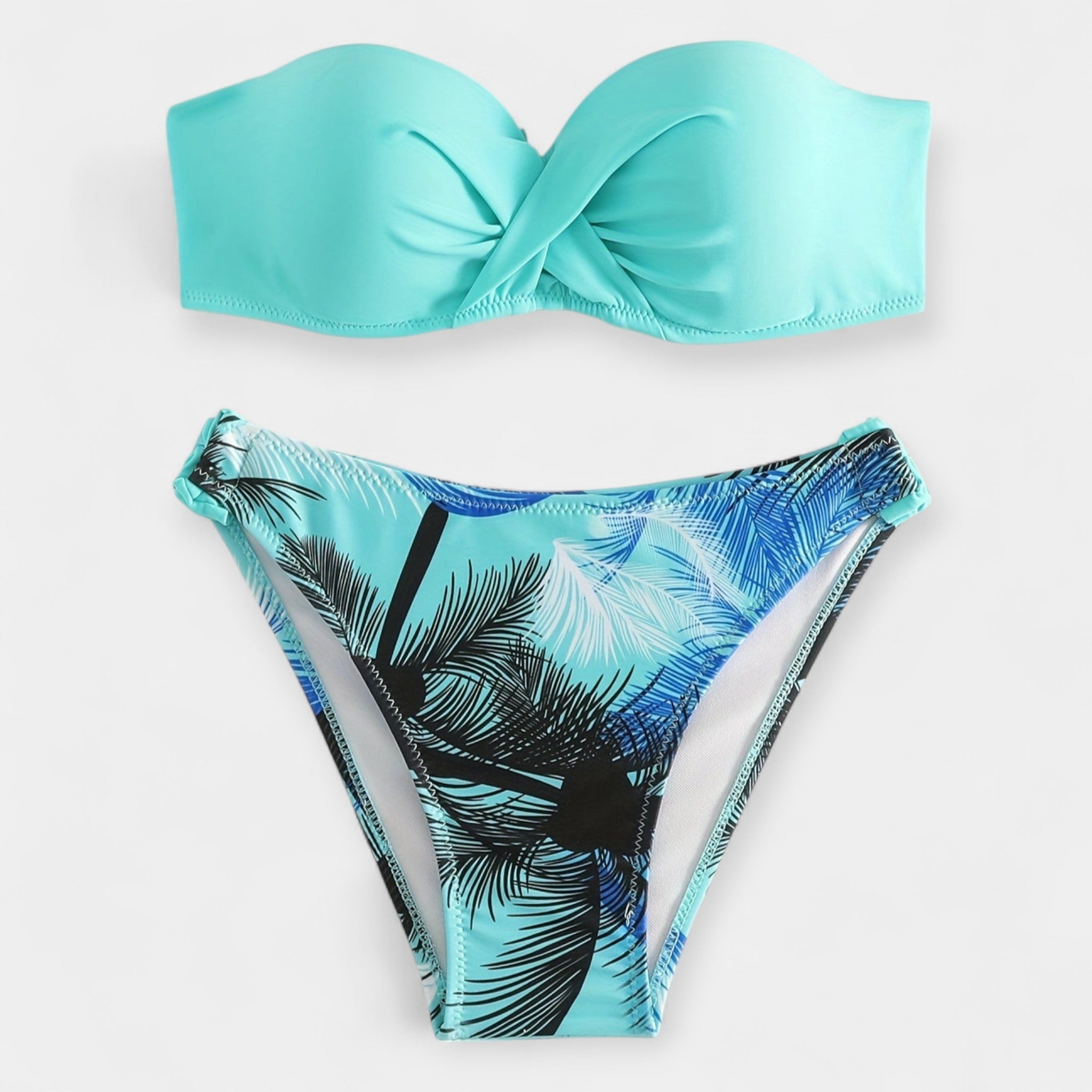Bikini sexy cu spate deschis și stil