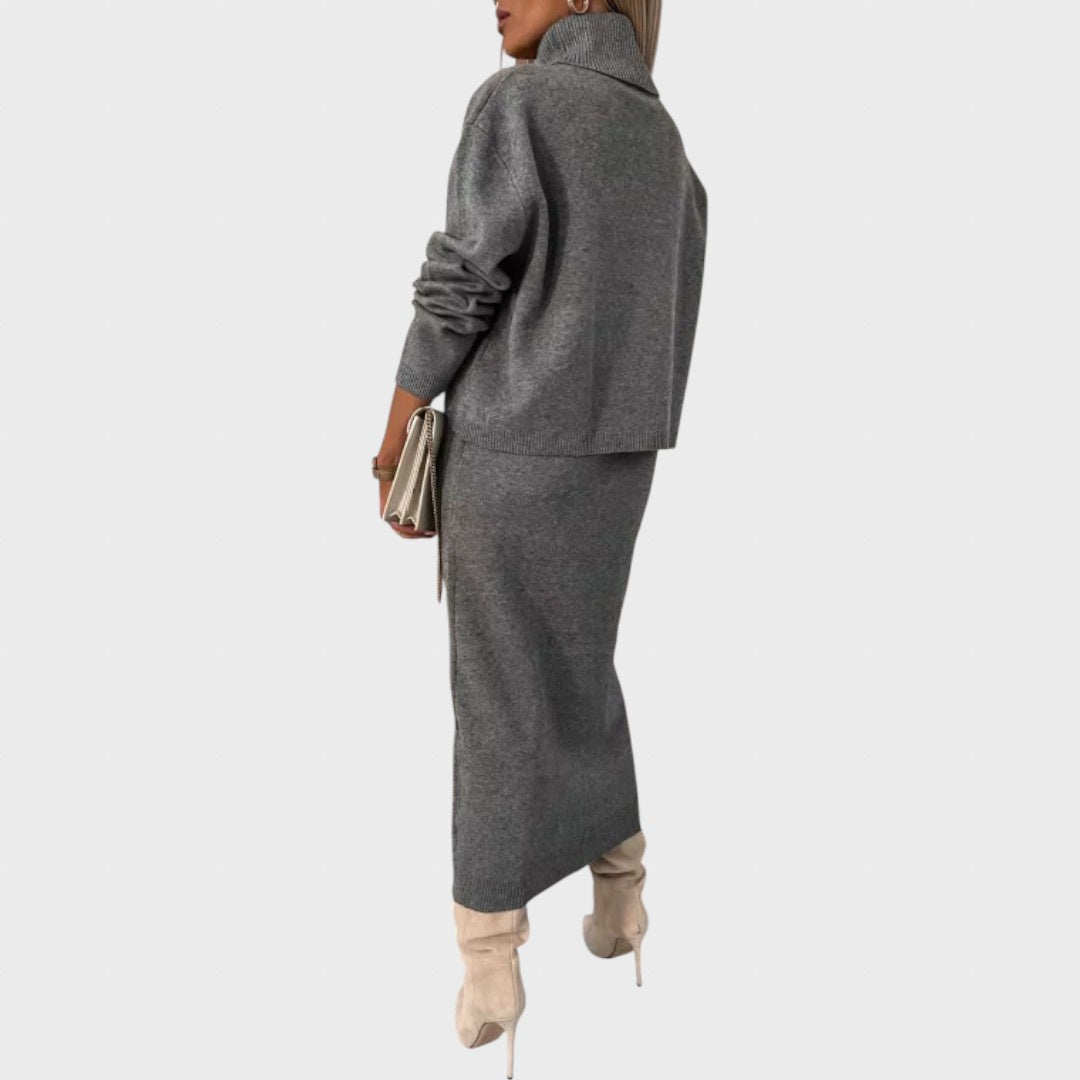 Secret | Dress with Matching Turtleneck