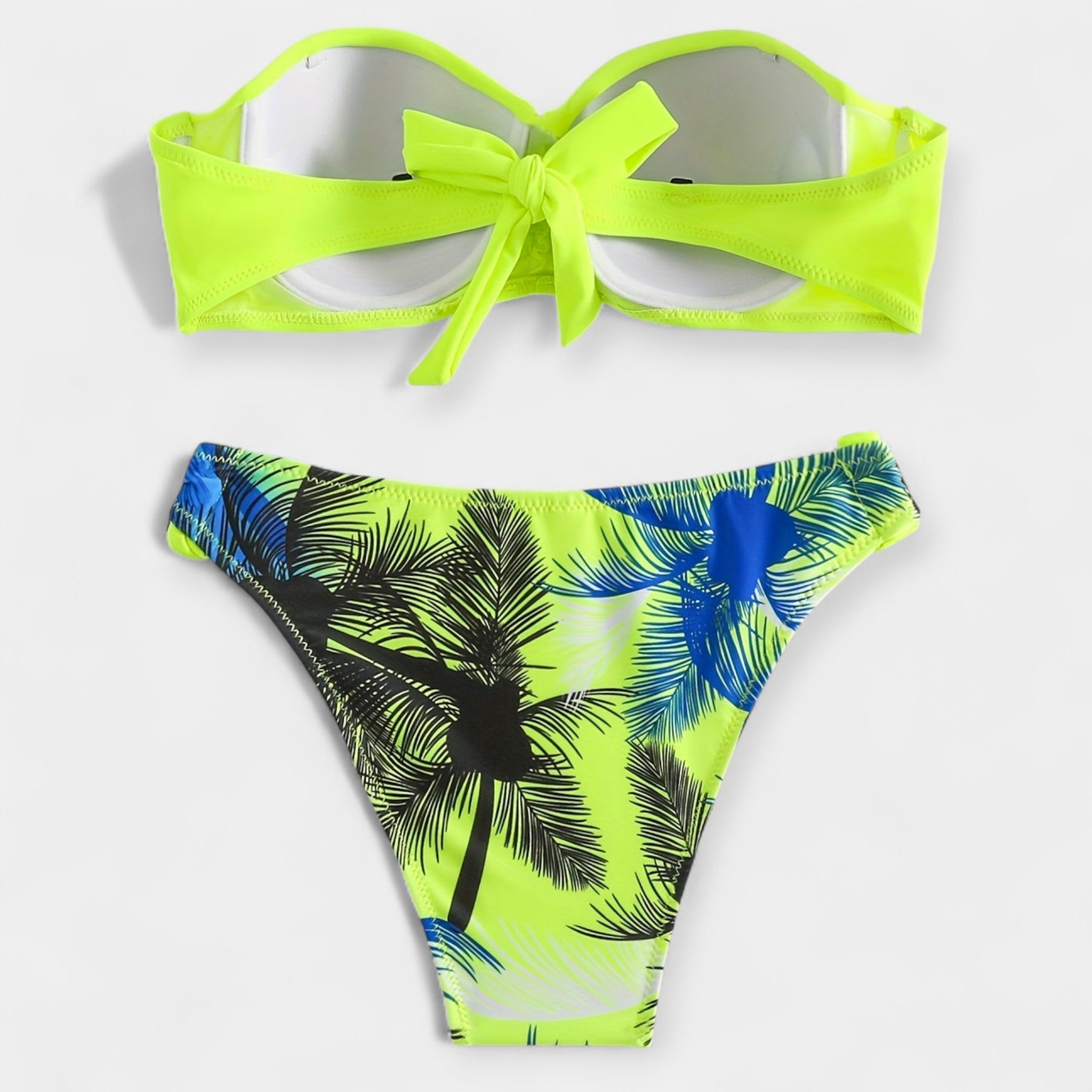 Bikini sexy cu spate deschis și stil