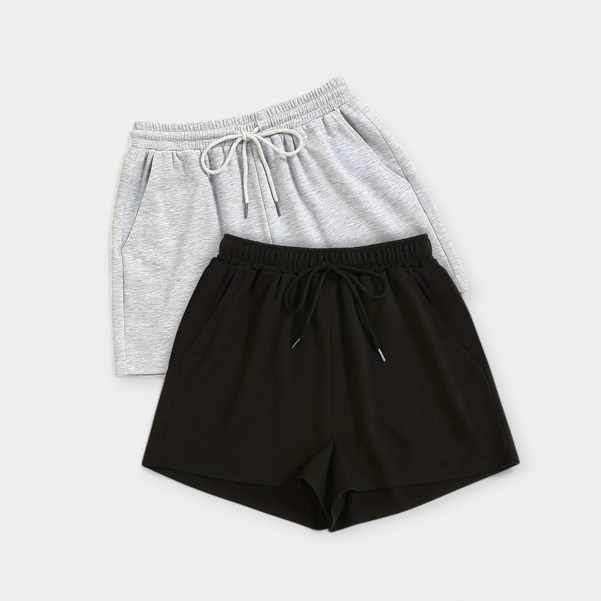 Pantaloni scurți de vară cu șnur reglabil