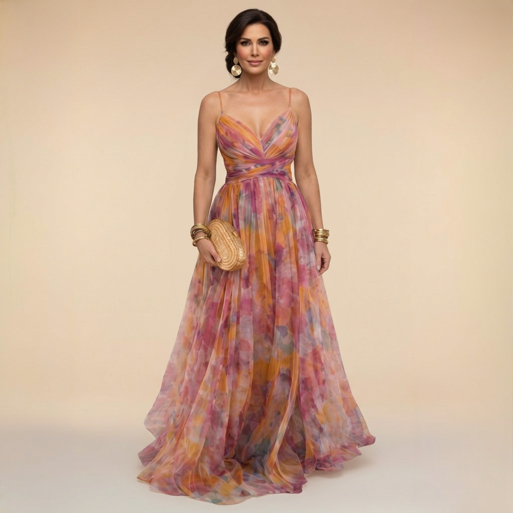 Giselle - Floral Maxi Dress