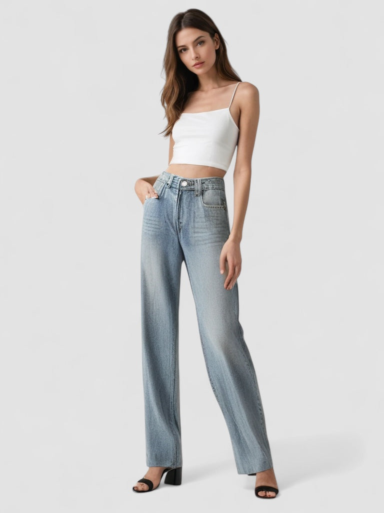 Ava™ | Flared Vintage Jeans