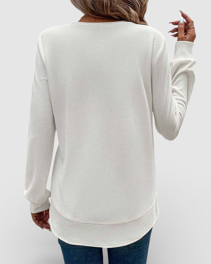 Ana™ | Tricou esențial cu mânecă lungă