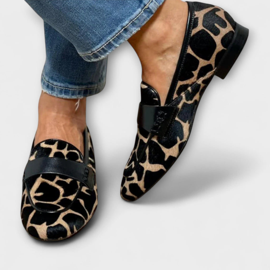 Léonie™ | Mocasin Leopard