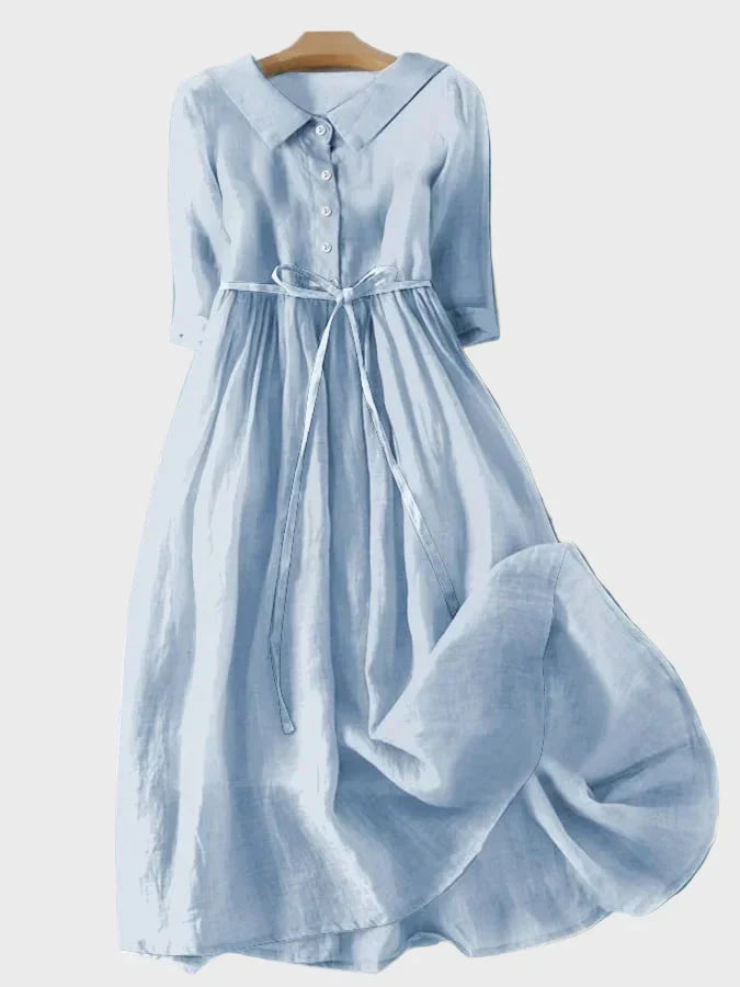 Rochie cu guler elegant
