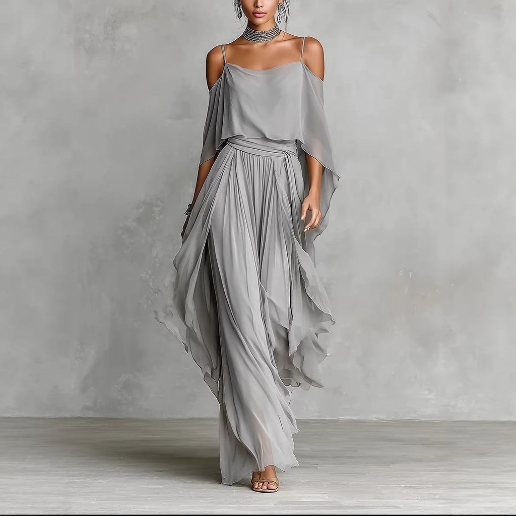 Strapless Backless Loose Elegant Long Dress
