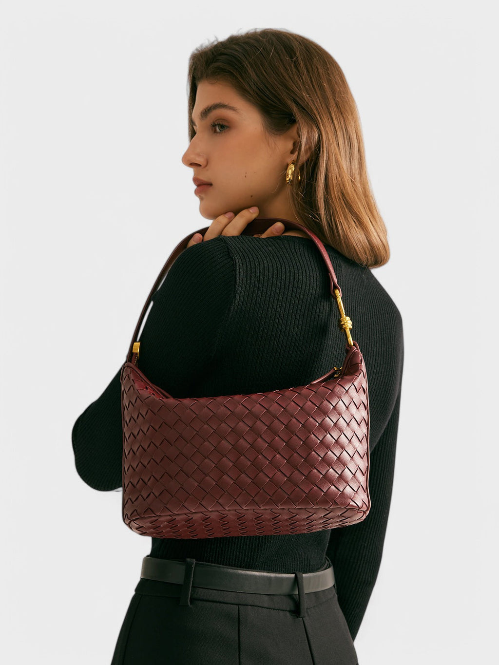 Lina - Burgundy Chic
