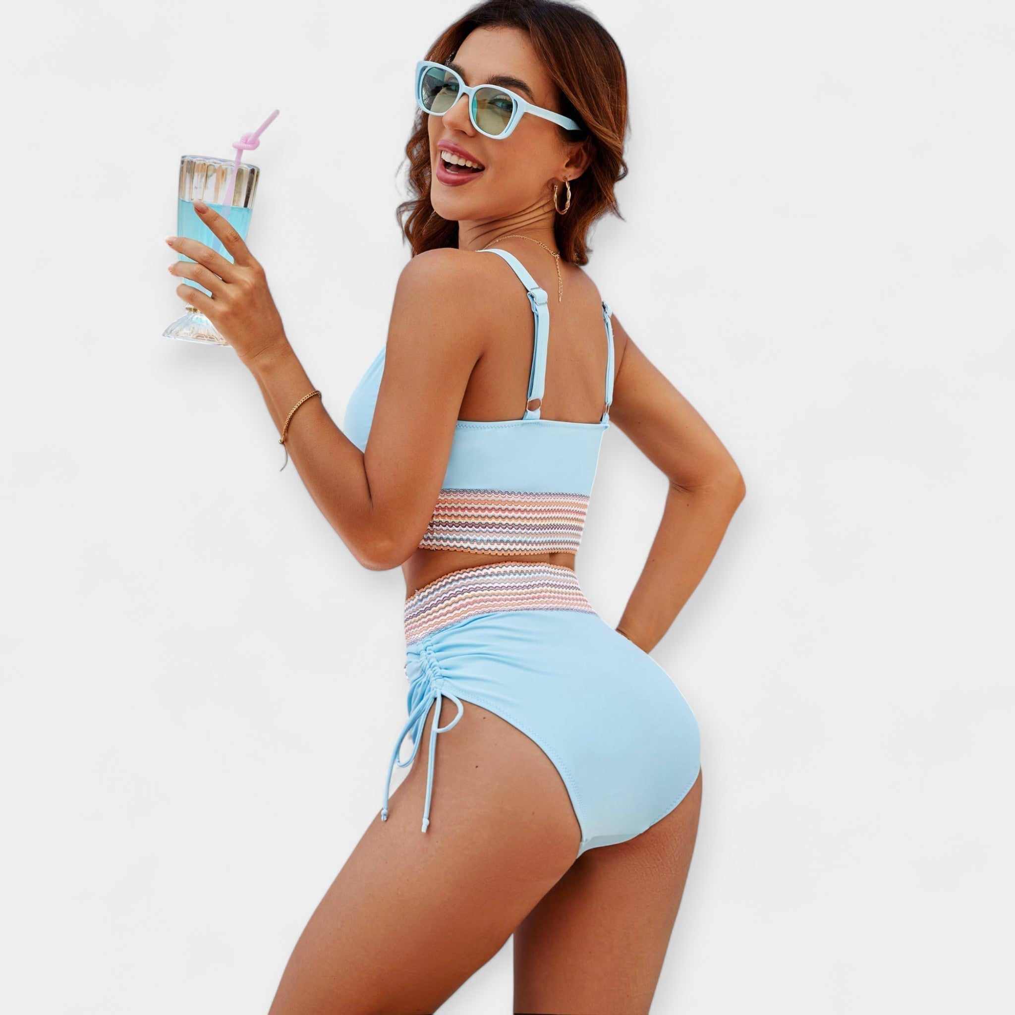 High Waist Bikini with Support
