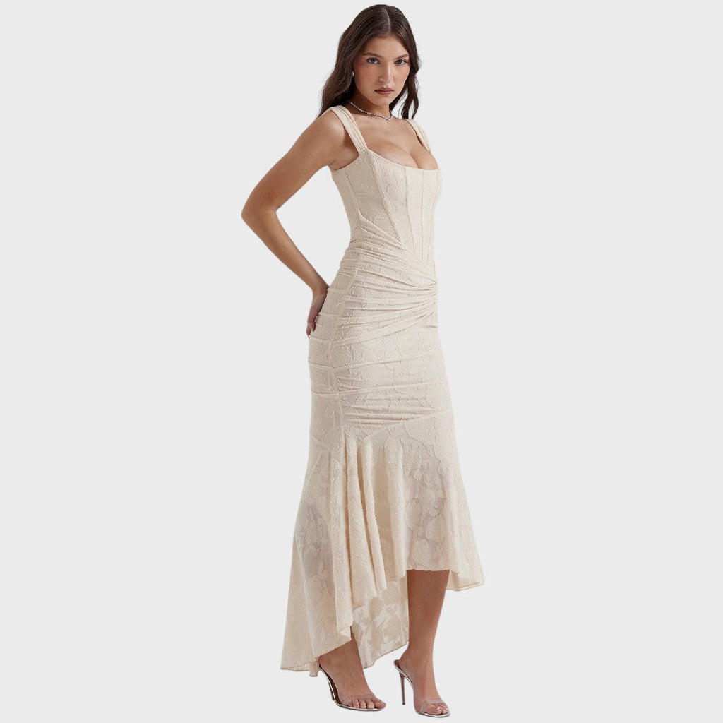Beatrice | Rochie cu corset drapat 
