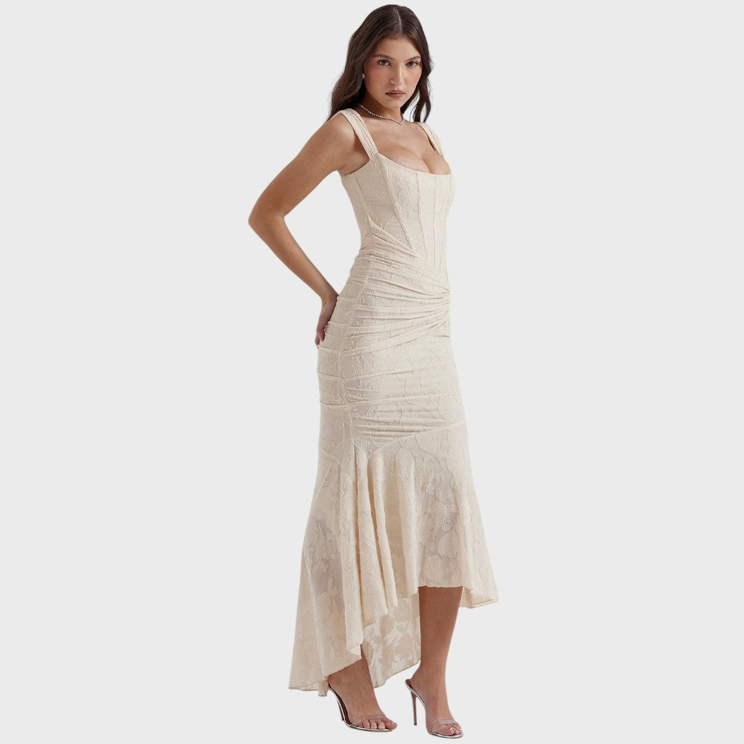 Beatrice | Rochie cu corset drapat 