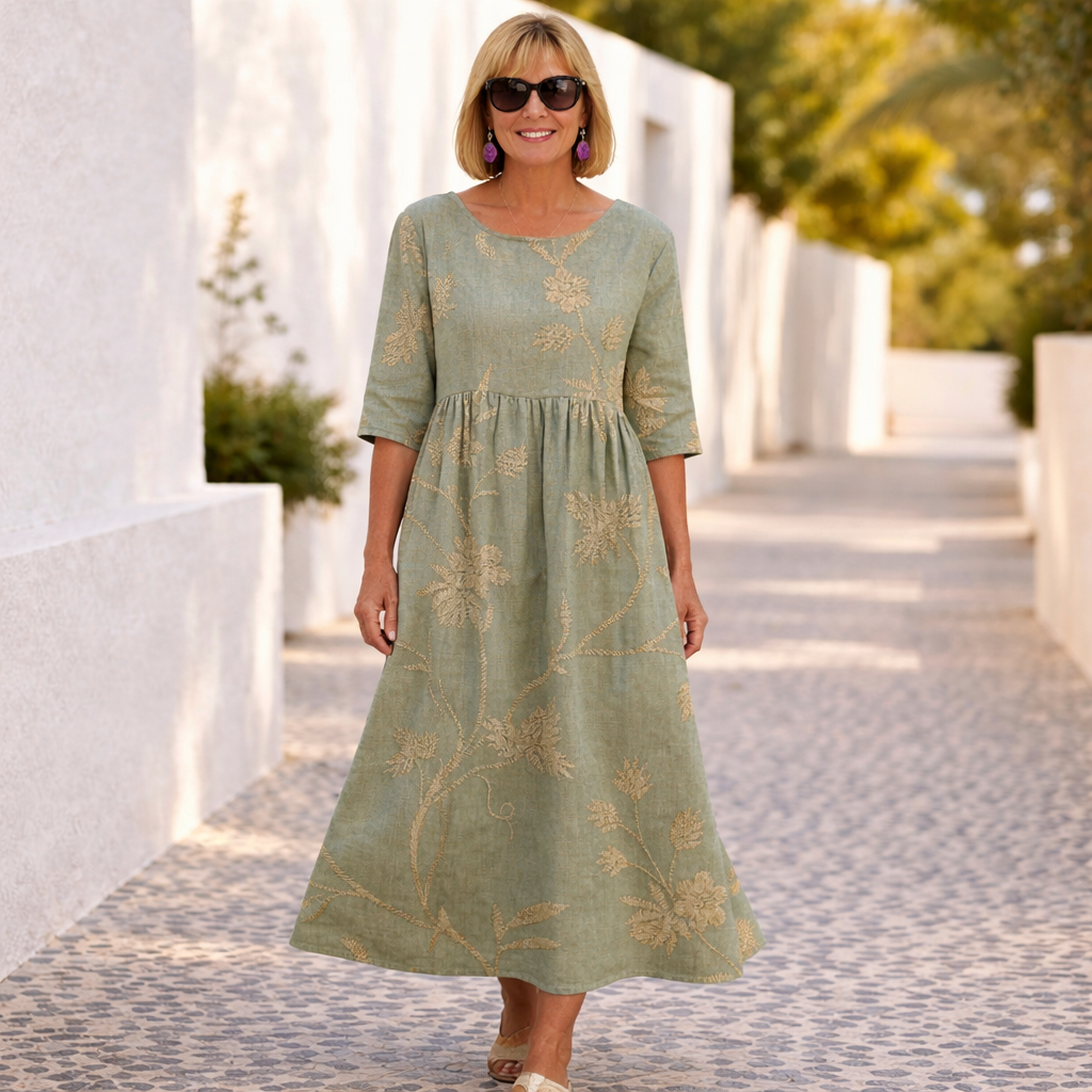 Susan | Rochie Florală cu un Aer de Vară