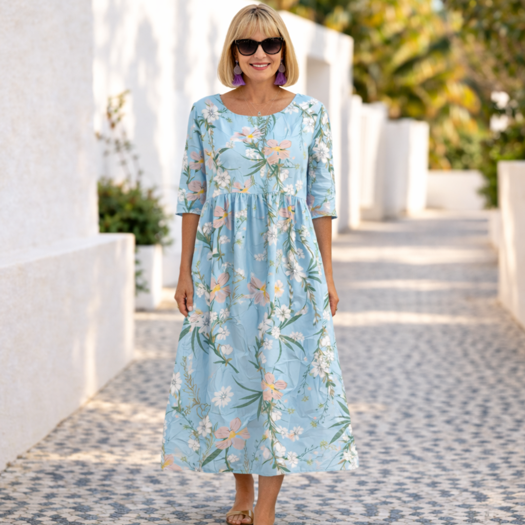Mary | Rochie florală de vară