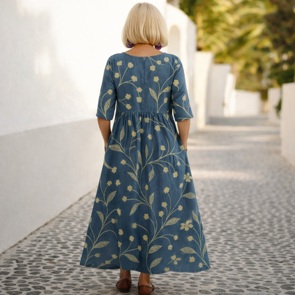 Lily | Midi Dress - Carefree Comfort