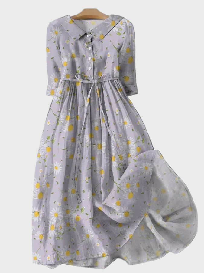 Rochie frumoasă cu margarete