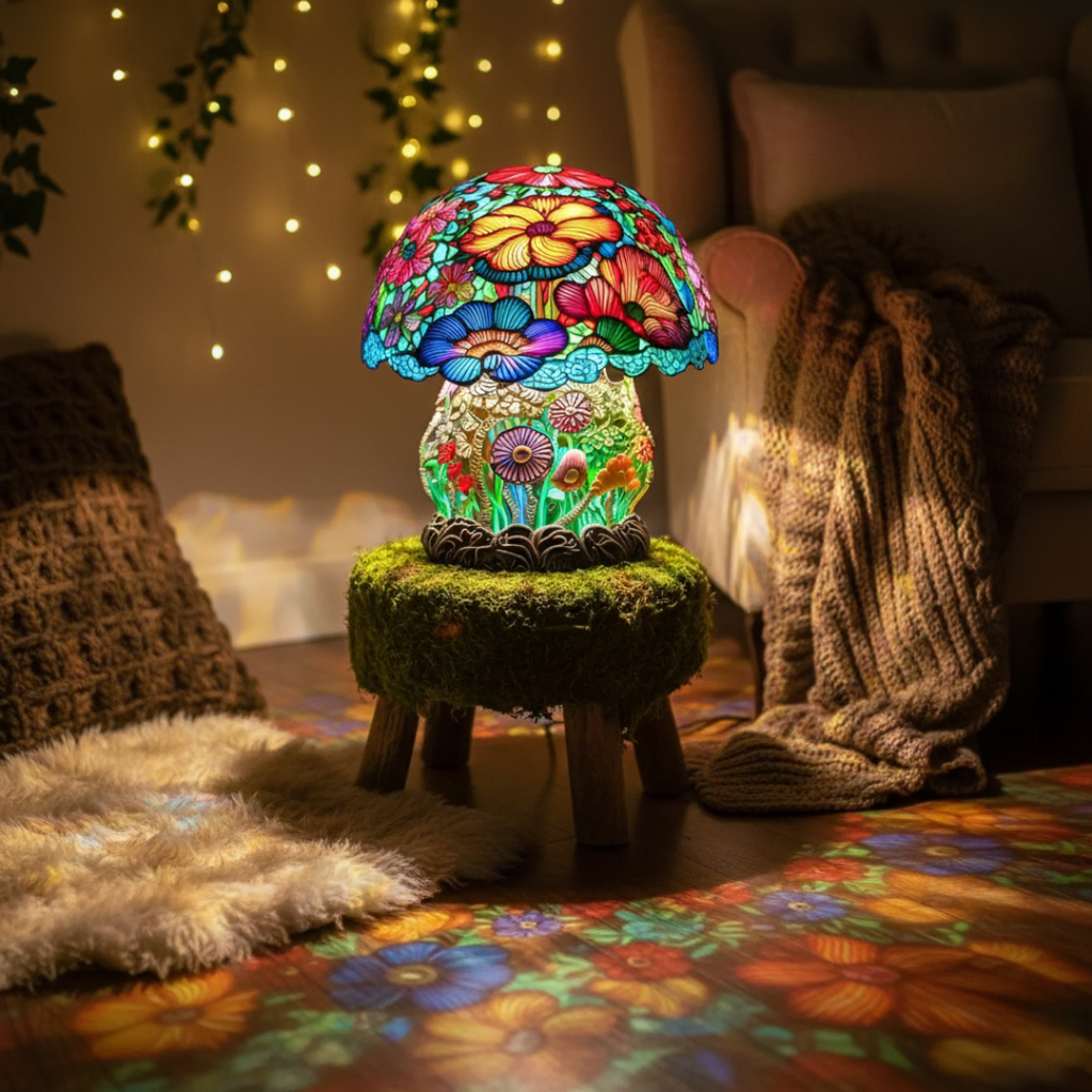 Lampa cu Ciupercă Înghețată