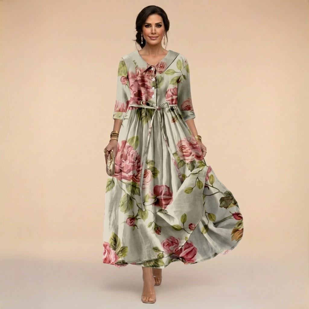 Rochie romantică cu flori