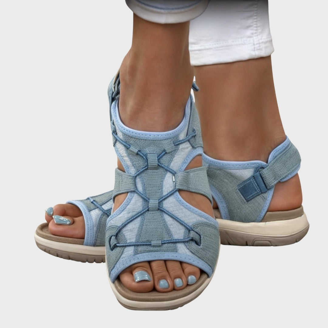 Ema | Sandals with Round Open Toe