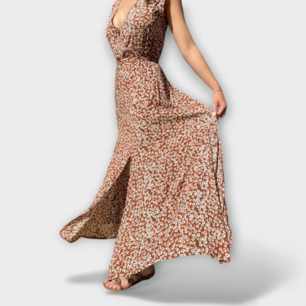 Mafalda - Rochie maxi boho visătoare