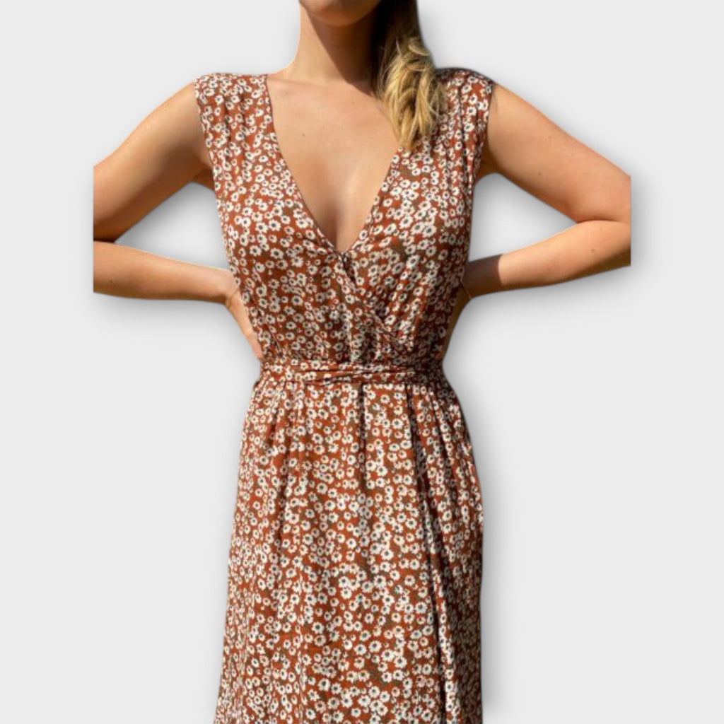Mafalda - Rochie maxi boho visătoare
